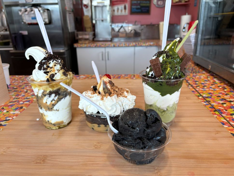 Different ice cream flavors
